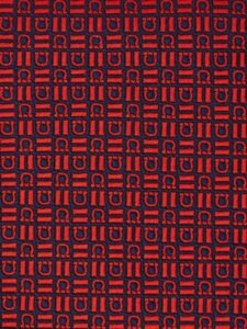 Gancini Motif Jacquard Silk Tie - Image 4