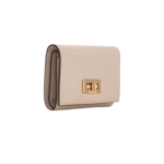 Edna Knotted-Strap Turn-Lock Wallet