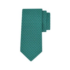 Gancini & Hearts Reversible Silk Tie