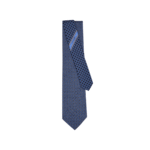 Gancini & Hearts Reversible Silk Tie - Image 2