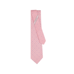 Gancini & Seal Print Pure Silk Tie - Image 2