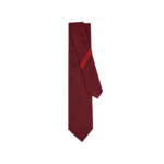 Gancini Motif Jacquard Silk Tie - Image 2