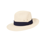 Classic Straw Fedora Hat - Image 2